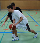 Rocker and Go beim Basketball Basketball Rocker Step