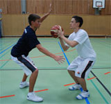Der Basketball Jab Step Basketball Jab Step