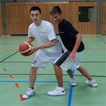 Basketball Angreiferbewegungen Basketball Jab Step